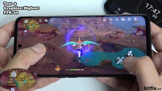 Oppo A98 Genshin Impact Gaming test | Snapdragon 695 5G, 120Hz Display