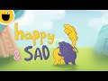 Happy and sad sesame studios