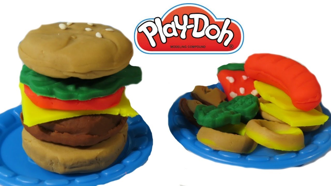 Play Doh Cookout Creations New Playdough Grill Makes PlayDoh Hotdogs