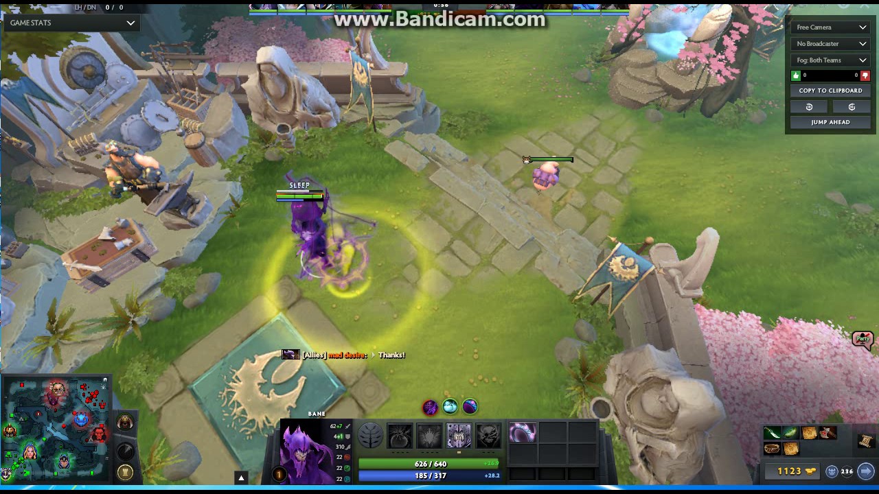 Dota 2 - Bane Sleep Disassemble Bug!!!