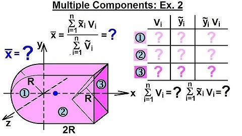 Mechanical Engineering: Centroids in 3-D (9 of 19) Solve Using Multiple Components: Ex. 2