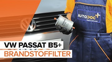 Hoe een brandstoffilter vervangen op een VW PASSAT B5+ [HANDLEIDING]