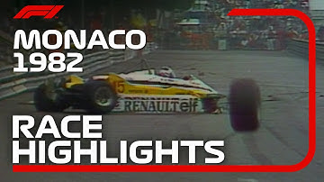 1982 Monaco Grand Prix: Race Highlights | DHL F1 Classics