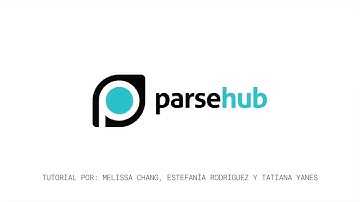 ParseHub - Tutorial: Instalación y uso