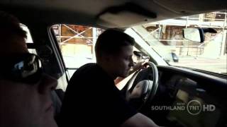 This is how Southland stops a car!