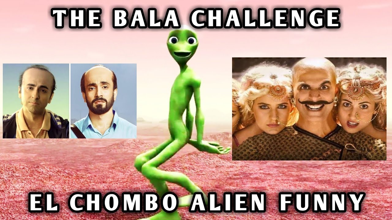 Bala Challenge Ft. Dame Tu Cosita Viral Video Housefull 4 Bala Alien Challenge