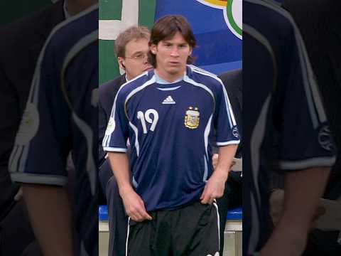 🤯 The same Messi 20 years later. #FIFAWorldCupOnYT