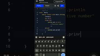 Positive or Negative Number in Java 🤔Easy Logic🔢⚡#java#coding#programming#basic#javashorts#learnjava