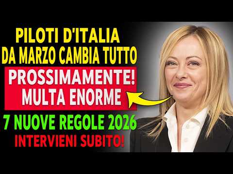 Video PATENTE E MULTE 2026: Le 7 Nuove Regole in Arrivo da Marzo che Possono Costarti Carissimo