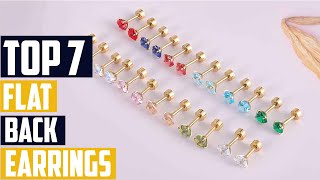 Famous Flat Back Earrings Review: Top Picks for Everyday Wear Net Worth