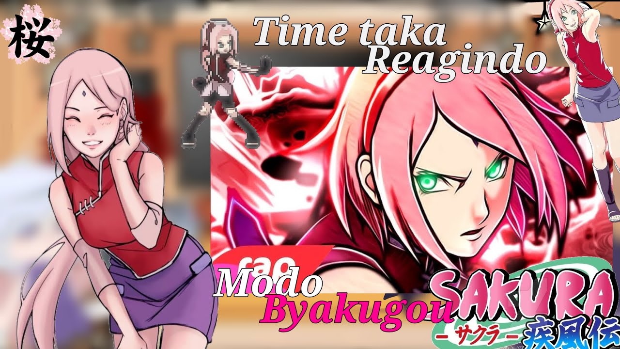 { 🍒 } Time Taka Reagindo a sakura | React rap | (Modo byakugou) °Gacha nebula°