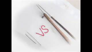 Тест на скорость: игла против крючков для вышивки/Speed test: needle VS embroidery hooks