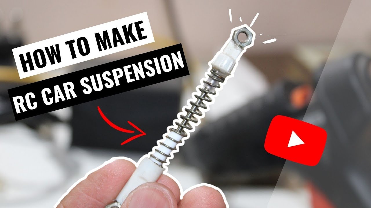 How to make Suspension for Rc Cars Mini Suspension SHOCK ABSORB for
