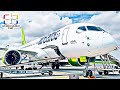 TRIP REPORT | Discover the Little A350! ツ | Air Baltic A220 | Warsaw to Riga