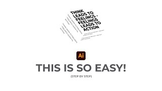 3D Text Box Effect in Illustrator | Easy Step-by-Step Tutorial (2025)
