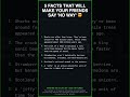 5 FACTS THAT WILL MAKE YOUR FRIENDS SAY 'NO WAY' 🤯  Sharks are older t...