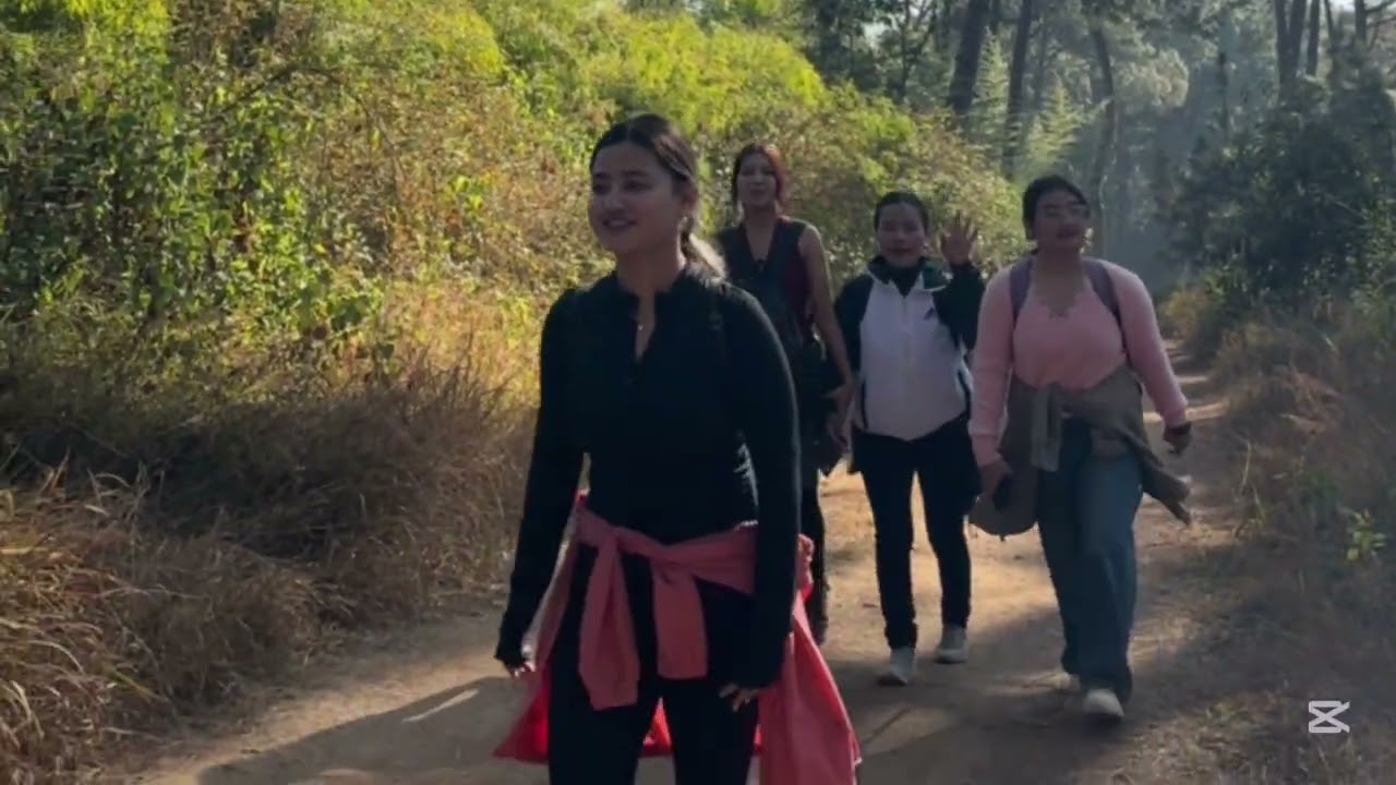 A short hike to champadevi 💓/ organized by smart academy 