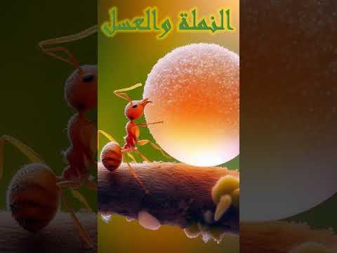 النملة والعسل حكمة في دقيقة 