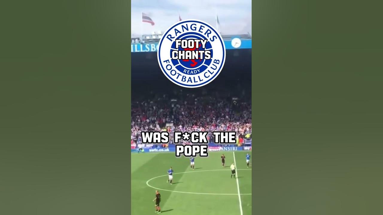 When I was young I had no sense - rangers fans #football #efl #footballchants #rangers #rfc #soccer