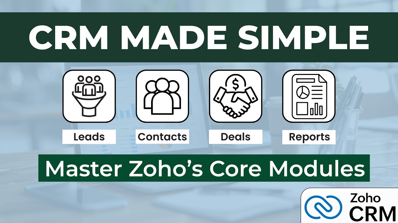 How to USE Zoho CRM for Beginners || CRM For Everyone Training