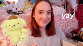 unboxing the NEW pompompurin build a bear !!!
