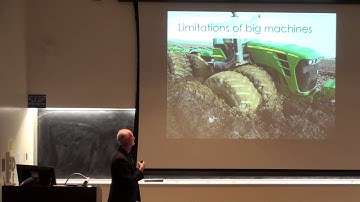 Dr. Simon Blackmore - Robotic Agriculture: Smarter Machines Using Minimum Engergy