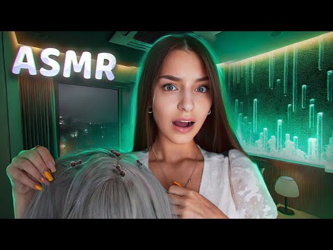 ПЕРЕВІРКА ВОЛОССЯ НА ВОШІ 💇🏼‍♀️ АСМР рольова гра українською🧑🏼‍⚕️