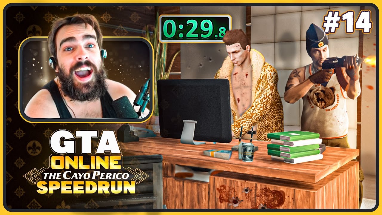 Madness Is Very Similar To Happiness - Cayo Perico Speedrunning- #14