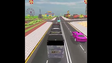 Army Bus Robot: Robot Car Game