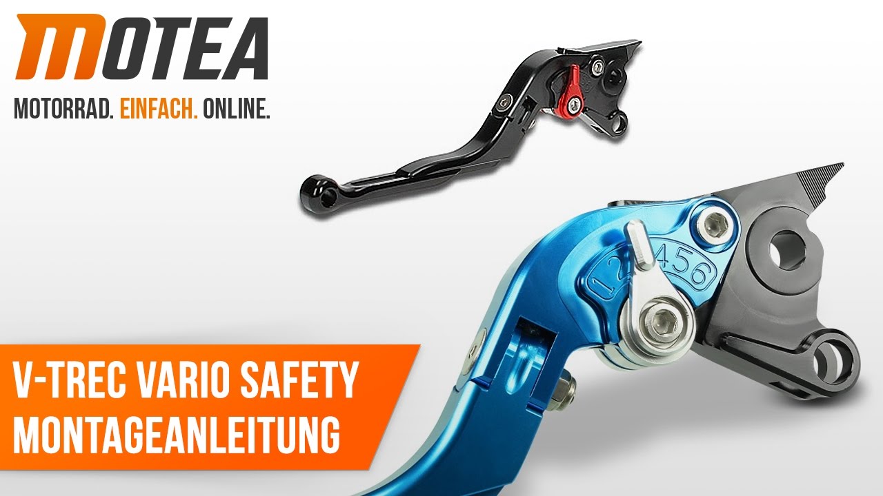 V-Trec Motorrad Hebel-Set V-Trec Kupplung & Bremshebel-Set Für Kawasaki ZX-10R (2006-2015) – Mit ABE, Kurz Shimano Bremshebel Rennrad