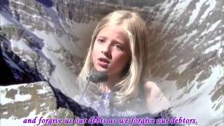 Jackie Evancho sings at a 2011 Concert Tour at Dallas with lyrics