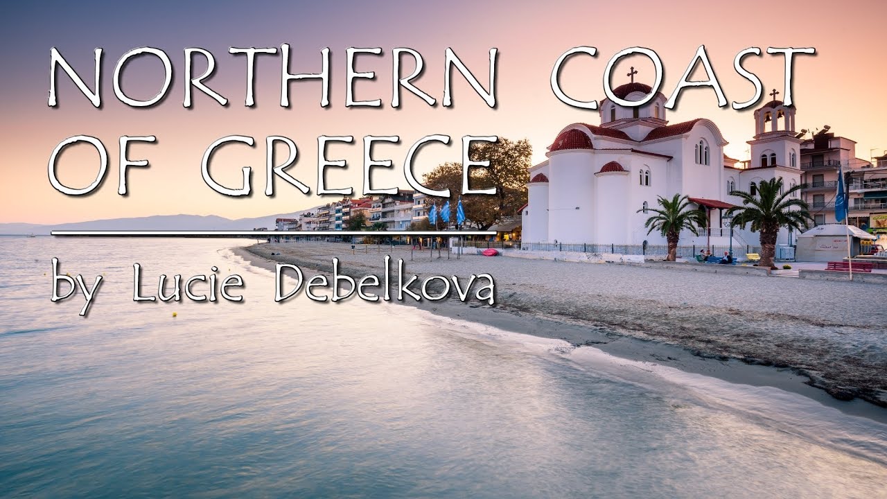 Charming Coast in Northern Greece - Timelapse Video - 4K