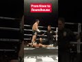 From Knee to Roundhouse #muaythai #kickboxing #kicks #knockout #trendingshorts