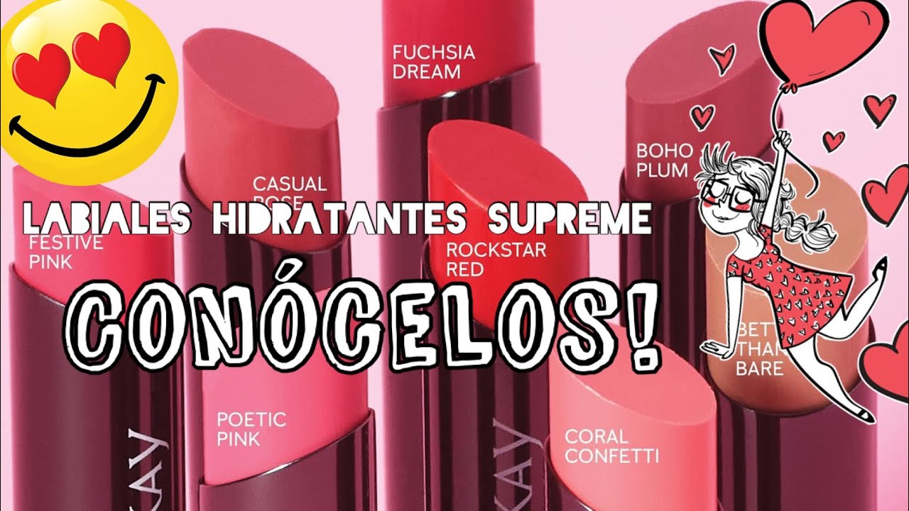 Conoce los NUEVOS LABIALES HIDRATANTES SUPREME: 8 tonos #marykay #lipstick #supreme #hidratante