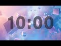 10 Minute Calm Countdown Timer | Soft Visuals for Study & Sleep