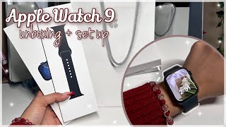 Apple Watch Series 9 UNBOXING || Aesthetic Set Up