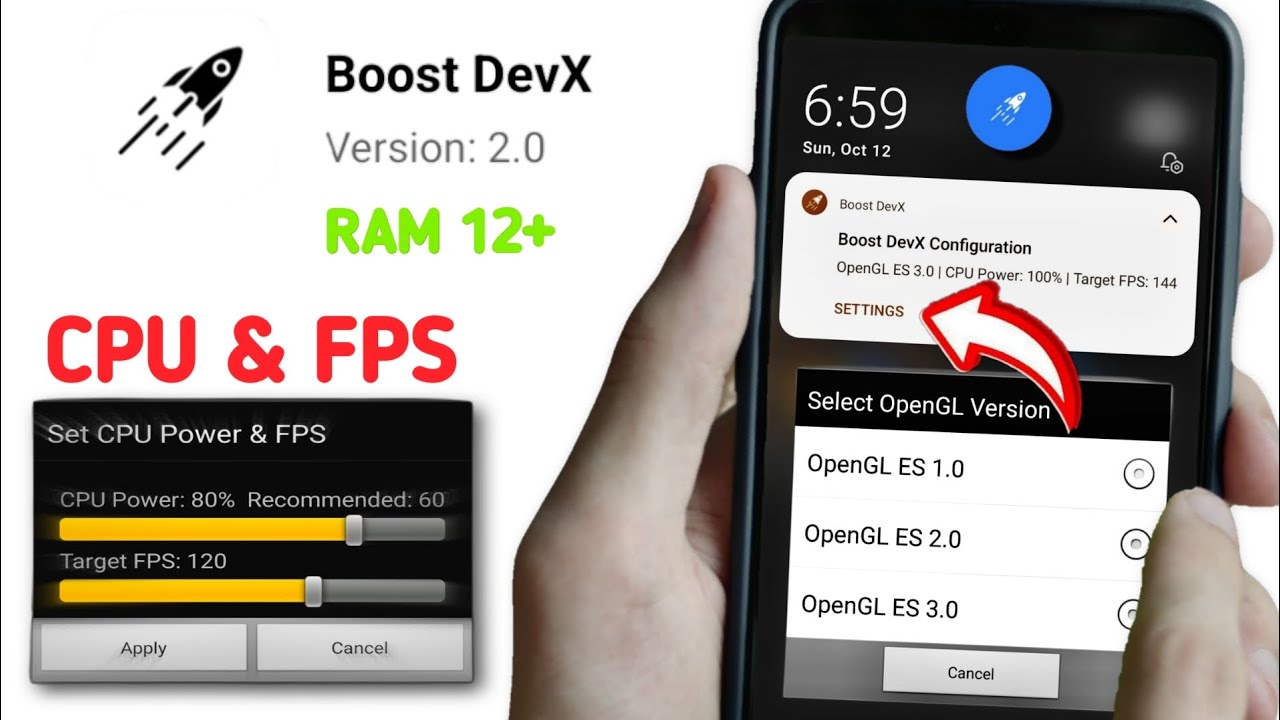 🚀 Как повысить FPS, производительность процессора и видеокарты в играх на любом Android! (Без зад...