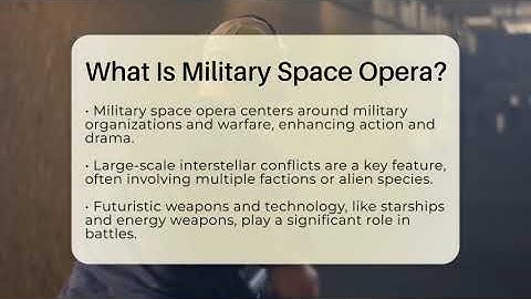 What Is Military Space Opera? - The Action Reel