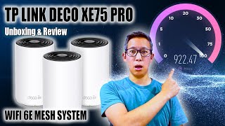 Best WiFi 6E Mesh System  TP Link Deco XE75 Pro