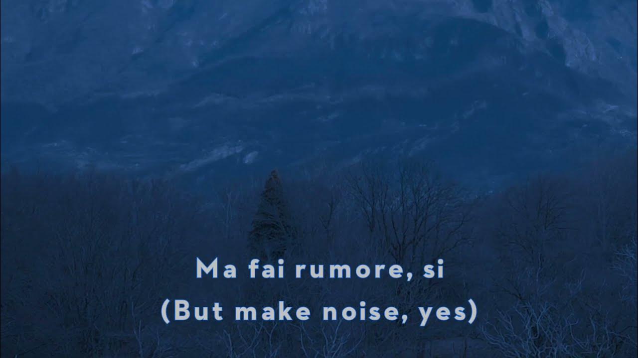 Diodato - FAI RUMORE (Iltalian & English lyrics/video)#sanremo2020 Diodato - FAI RUMORE (Iltalian & English lyrics/video)#sanremo2020