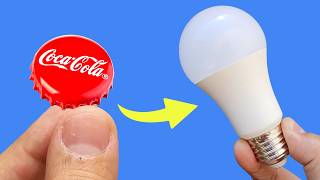 Just Use a Common Bottle Cap and Fix All LED Lamps in Your Home! How to Repair LED Bulbs or Lights!