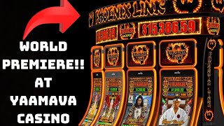 FIRST TIME PLAYING THE NEW PHOENIX LINK SLOT MACHINES! YAAMAVA CASINO