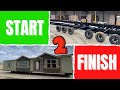 HERE'S HOW MOBILE HOMES ARE BUILT! Start to finish manufacturing plant tour! Winston Homebuilders