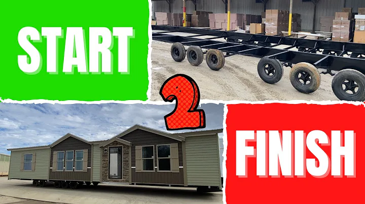 HERE'S HOW MOBILE HOMES ARE BUILT! Start to finish...