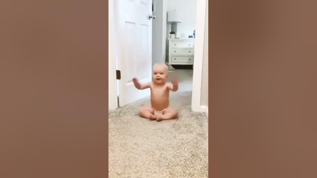 funny baby laughing...