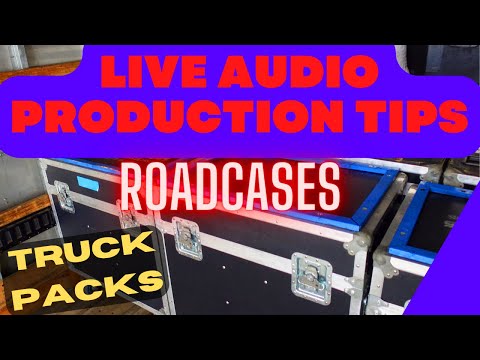 Road Cases, Cable Trunks, and Racks for Live Audio Production