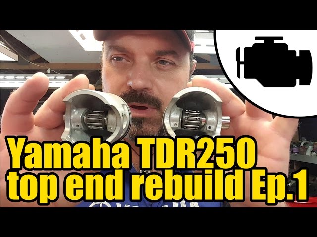 TDR250 big end check & new piston install Ep.1 #1146 - YouTube