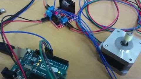 Arduino Uno 로 5V전원으로 L298N 드라이버를 사용해 스테핑 모터 구동시키기 (정&역 회전)