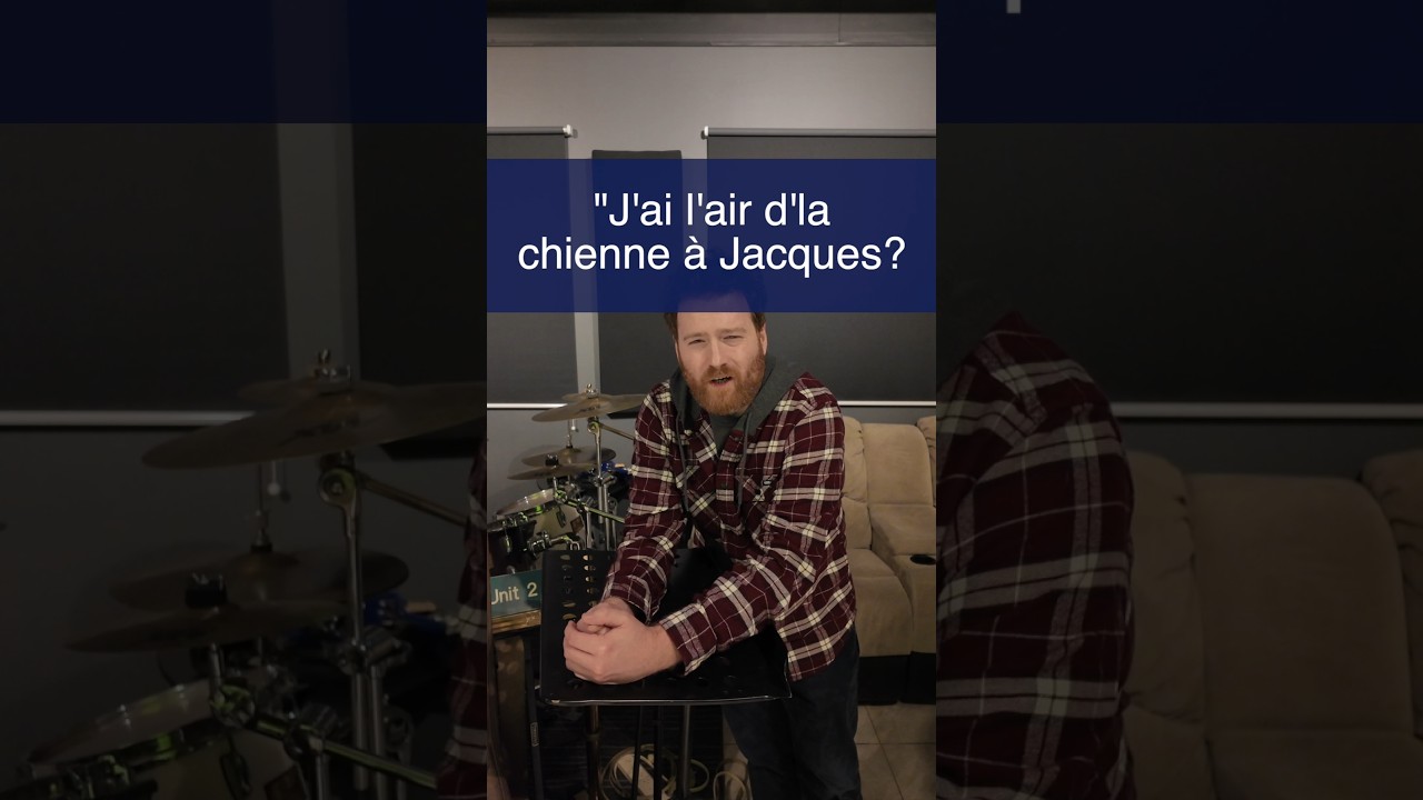 une expression québécoise qu'on avait appris 