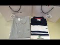 LACOSTE Polo Shirts - Unboxing